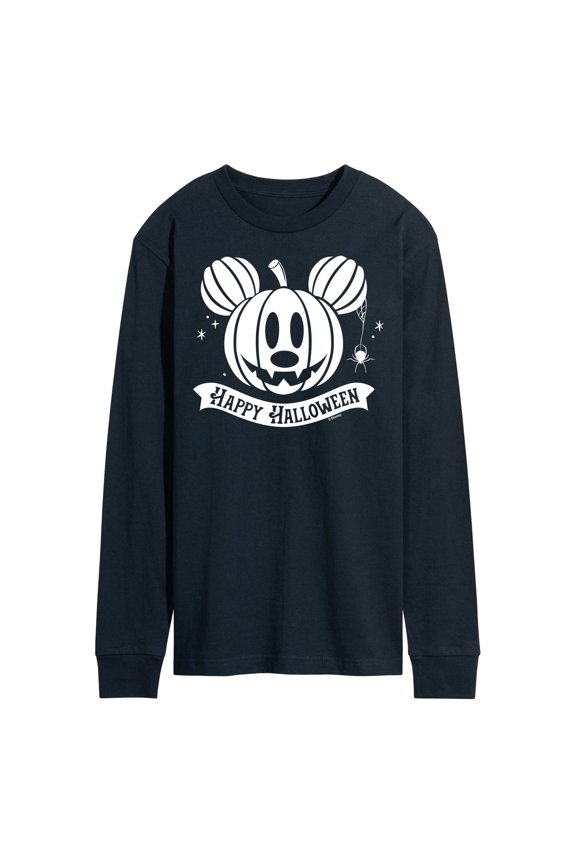 Mickey & Friends - Mickey's Pumpkin - Men's Long Sleeve T-Shirt