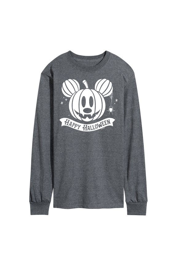 Mickey & Friends - Mickey's Pumpkin - Men's Long Sleeve T-Shirt
