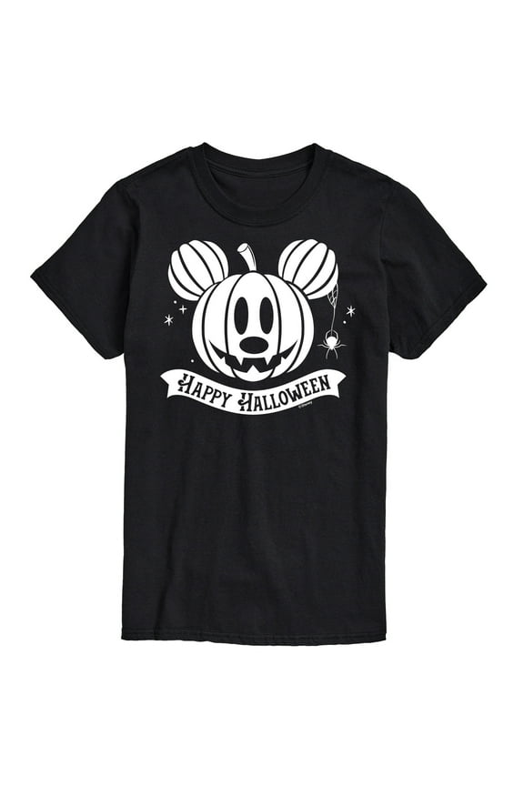 Mickey & Friends - Mickey's Pumpkin - Men's Short Sleeve Graphic T-Shirt