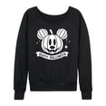 thumbnail image 1 of Mickey & Friends - Mickey's Pumpkin - Women's Lightweight French Terry Long Sleeve Shirt, 1 of 5