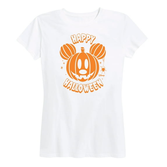 Mickey & Friends - Mickey's Pumpkin - Women's Short Sleeve Graphic T-Shirt