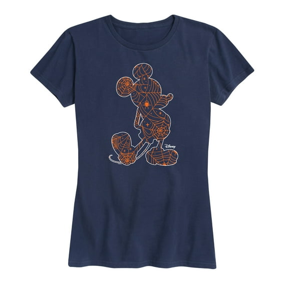 Mickey & Friends - Mickey's Silhouette - Women's Short Sleeve Graphic T-Shirt