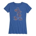 thumbnail image 1 of Mickey & Friends - Mickey's Silhouette - Women's Short Sleeve Graphic T-Shirt, 1 of 5