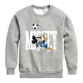 thumbnail image 1 of Mickey & Friends - Mickey's Soccer - Toddler And Youth Crewneck Fleece Sweatshirt, 1 of 5
