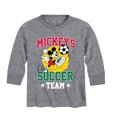thumbnail image 1 of Mickey & Friends - Mickey's Soccer - Toddler And Youth Long Sleeve Graphic T-Shirt, 1 of 5