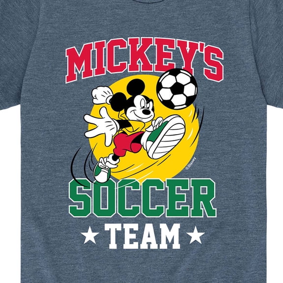 Mickey & Friends - Mickey's Soccer - Toddler And Youth Short Sleeve Graphic T-Shirt