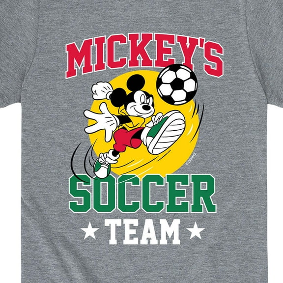 Mickey & Friends - Mickey's Soccer - Toddler And Youth Short Sleeve Graphic T-Shirt