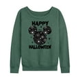 thumbnail image 1 of Mickey & Friends - Mickey's Spiderweb Logo - Women's Lightweight French Terry Long Sleeve Shirt, 1 of 5