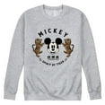 thumbnail image 1 of Mickey & Friends - Mickey's Spirit of The Tiger - Men's  Crew Neck Fleece Pullover, 1 of 4