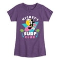 thumbnail image 1 of Mickey & Friends - Mickey's Surf Club - Toddler And Youth Short Sleeve Graphic T-Shirt, 1 of 5