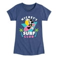 thumbnail image 1 of Mickey & Friends - Mickey's Surf Club - Toddler And Youth Short Sleeve Graphic T-Shirt, 1 of 6