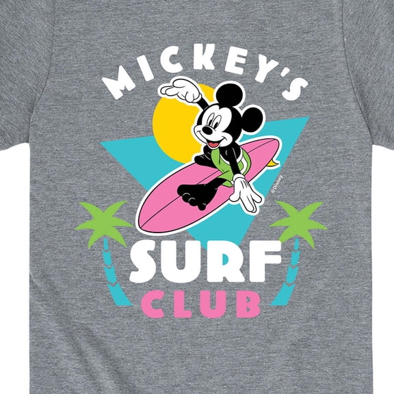 Mickey & Friends - Mickey's Surf Club - Toddler And Youth Short Sleeve Graphic T-Shirt