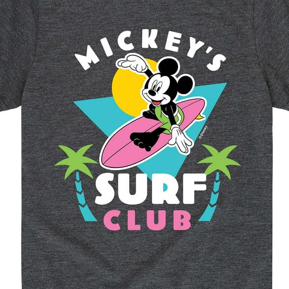 Mickey & Friends - Mickey's Surf Club - Toddler And Youth Short Sleeve Graphic T-Shirt
