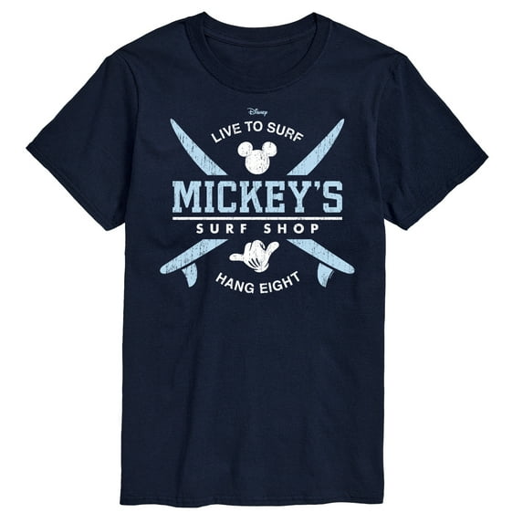 Mickey & Friends - Mickey's Surf Shop - Men's Short Sleeve Graphic T-Shirt