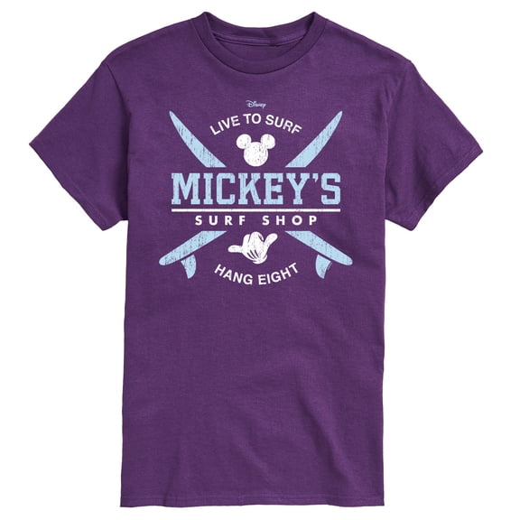 Mickey & Friends - Mickey's Surf Shop - Men's Short Sleeve Graphic T-Shirt
