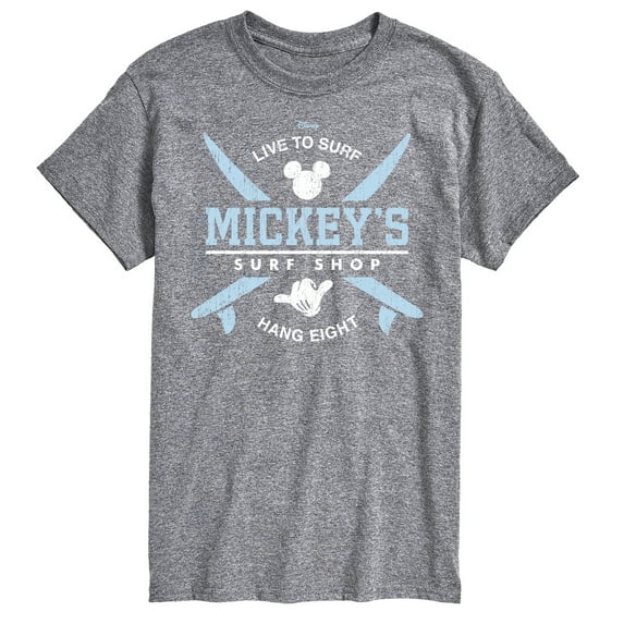 Mickey & Friends - Mickey's Surf Shop - Men's Short Sleeve Graphic T-Shirt