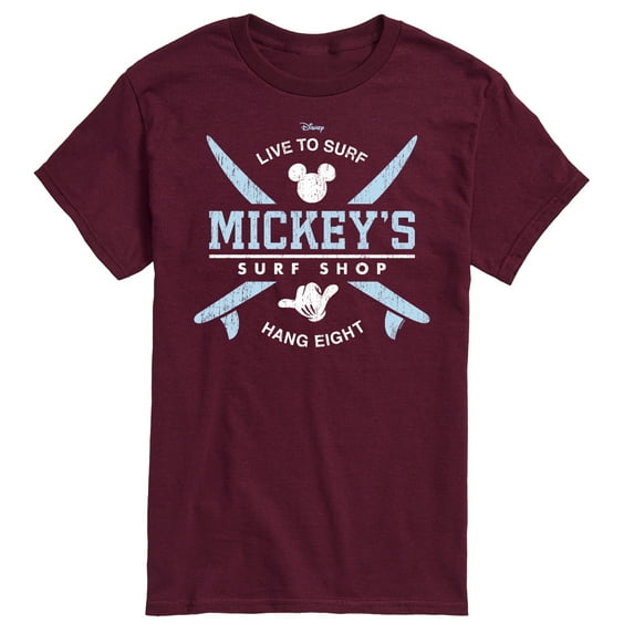 Mickey & Friends - Mickey's Surf Shop - Men's Short Sleeve Graphic T-Shirt