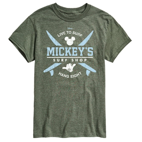 Mickey & Friends - Mickey's Surf Shop - Men's Short Sleeve Graphic T-Shirt