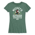 thumbnail image 1 of Mickey & Friends - Mickeys Outdoor Adventure Club - Women's Short Sleeve Graphic T-Shirt, 1 of 5