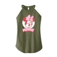 thumbnail image 1 of Mickey & Friends - Minnie Art - Juniors High Neck Tank Top, 1 of 4