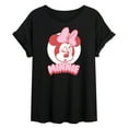 thumbnail image 1 of Mickey & Friends - Minnie Art - Women's Oversized T-Shirt, 1 of 5