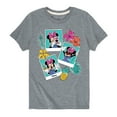 thumbnail image 1 of Mickey & Friends - Minnie Assorted Pics - Toddler And Youth Short Sleeve Graphic T-Shirt, 1 of 5