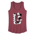 thumbnail image 1 of Mickey & Friends - Minnie Black And White - Women's Racerback Tank Top, 1 of 5