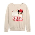 thumbnail image 1 of Mickey & Friends - Minnie Dot Diva - Women's Lightweight French Terry Long Sleeve Shirt, 1 of 5