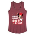 thumbnail image 1 of Mickey & Friends - Minnie Dot Diva - Women's Racerback Tank Top, 1 of 5