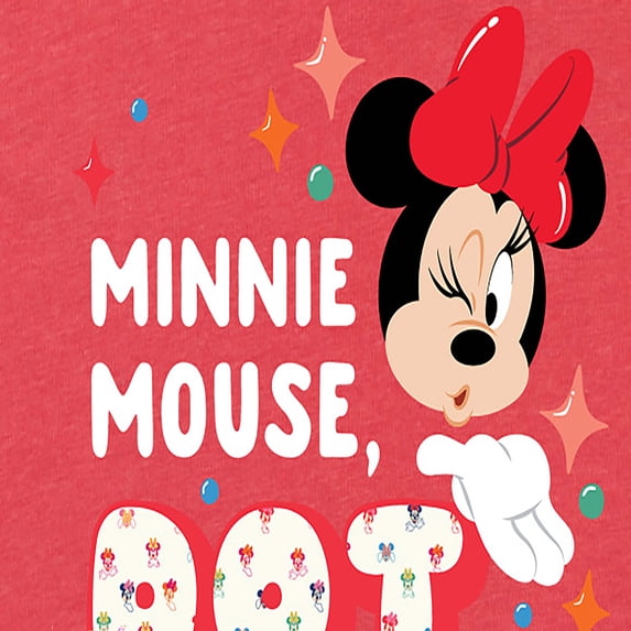 Mickey & Friends - Minnie Dot Diva - Women's Short Sleeve Graphic T-Shirt