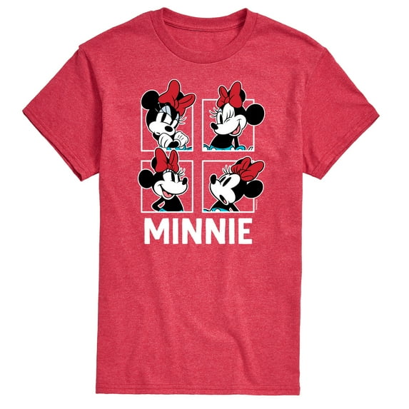 Mickey & Friends - Minnie Faces - Men's Short Sleeve Graphic T-Shirt