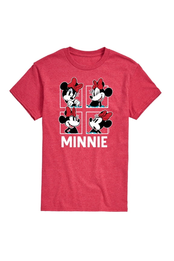 Mickey & Friends - Minnie Faces - Men's Short Sleeve Graphic T-Shirt