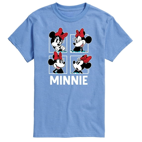 Mickey & Friends - Minnie Faces - Men's Short Sleeve Graphic T-Shirt