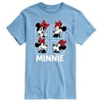 thumbnail image 1 of Mickey & Friends - Minnie Faces - Men's Short Sleeve Graphic T-Shirt, 1 of 5