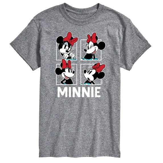 Mickey & Friends - Minnie Faces - Men's Short Sleeve Graphic T-Shirt