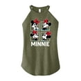 thumbnail image 1 of Mickey & Friends - Minnie Grid - Juniors High Neck Tank Top, 1 of 4
