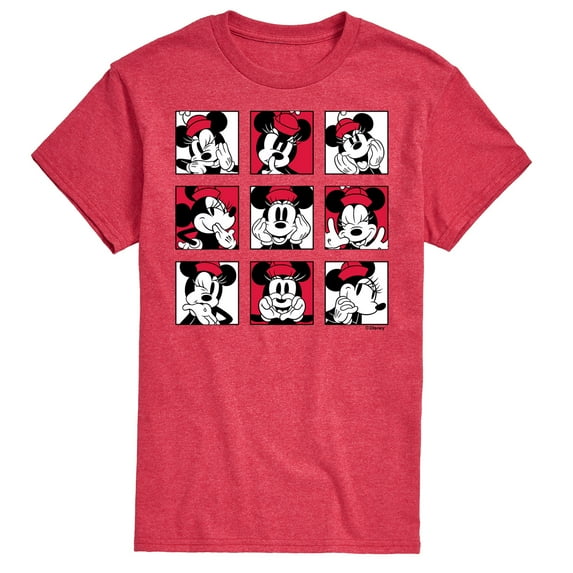 Mickey & Friends - Minnie Grid - Men's Short Sleeve Graphic T-Shirt