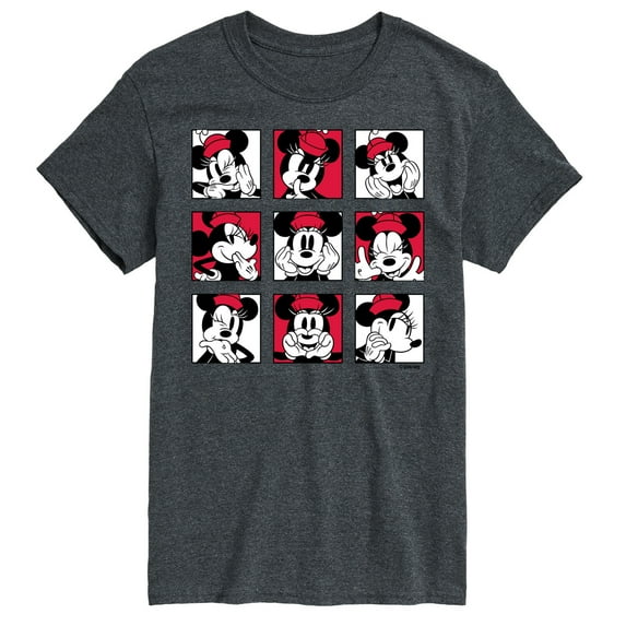Mickey & Friends - Minnie Grid - Men's Short Sleeve Graphic T-Shirt