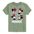 thumbnail image 1 of Mickey & Friends - Minnie Grid - Toddler And Youth Short Sleeve Graphic T-Shirt, 1 of 1