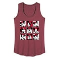 thumbnail image 1 of Mickey & Friends - Minnie Grid - Women's Racerback Tank Top, 1 of 5