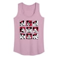 thumbnail image 1 of Mickey & Friends - Minnie Grid - Women's Racerback Tank Top, 1 of 5