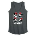 thumbnail image 1 of Mickey & Friends - Minnie Grid - Women's Racerback Tank Top, 1 of 5