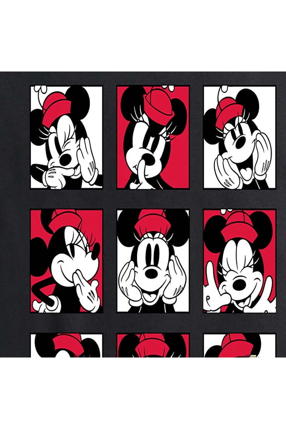 Mickey & Friends - Minnie Grid - Women's Short Sleeve Graphic T-Shirt