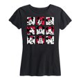 thumbnail image 1 of Mickey & Friends - Minnie Grid - Women's Short Sleeve Graphic T-Shirt, 1 of 5