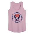 thumbnail image 1 of Mickey & Friends - Minnie Iconic Repeated - Women's Racerback Tank Top, 1 of 5