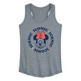 thumbnail image 1 of Mickey & Friends - Minnie Iconic Repeated - Women's Racerback Tank Top, 1 of 5