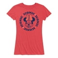 thumbnail image 1 of Mickey & Friends - Minnie Iconic Repeated - Women's Short Sleeve Graphic T-Shirt, 1 of 5