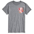 thumbnail image 1 of Mickey & Friends - Minnie Kiss Art - Men's Short Sleeve Graphic T-Shirt, 1 of 5
