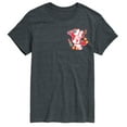 thumbnail image 1 of Mickey & Friends - Minnie Kiss Art - Men's Short Sleeve Graphic T-Shirt, 1 of 5