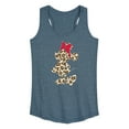 thumbnail image 1 of Mickey & Friends - Minnie Leopard Fill - Women's Racerback Tank Top, 1 of 5